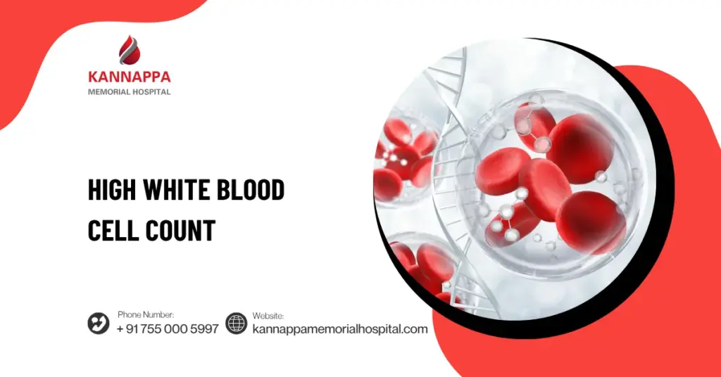 High white blood cell count